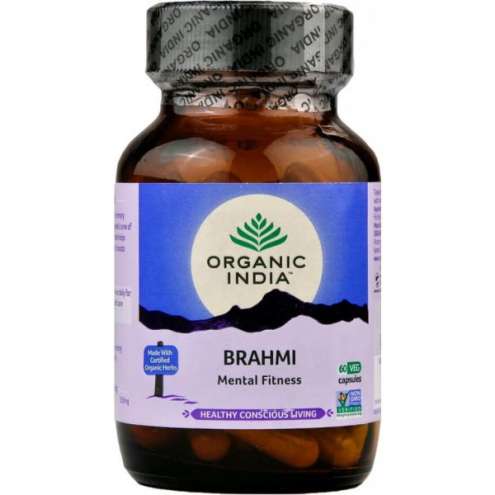 ORGANIC INDIA Brahmi 60 kapslí